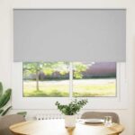 vidaXL roleta zatemnenie svetlo šedá 165x175 cm Šírka látky 161,6cm – Obrázok 2