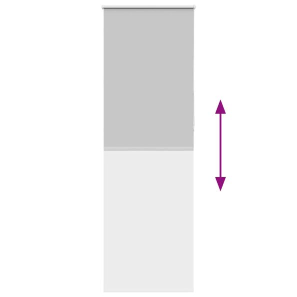vidaXL Roleta Zatemnenie svetlo šedá 85x210 cm Šírka látky 80,7cm – Obrázok 9
