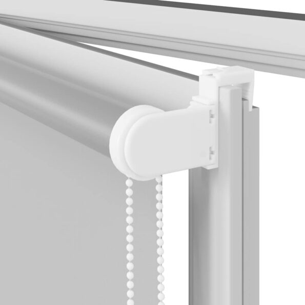 vidaXL roleta Blackout svetlo šedá 145x210 cm Šírka látky 141,6cm – Obrázok 11