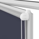 vidaXL Roleta Zatemnenie tmavomodré 105x150 cm Šírka látky 100,7 cm – Obrázok 12