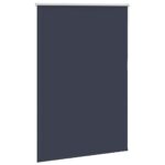 vidaXL Roleta Zatemnenie tmavomodré 105x150 cm Šírka látky 100,7 cm – Obrázok 3