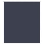 vidaXL Roleta Zatemnenie tmavomodré 125x150 cm Šírka látky 121,6 cm