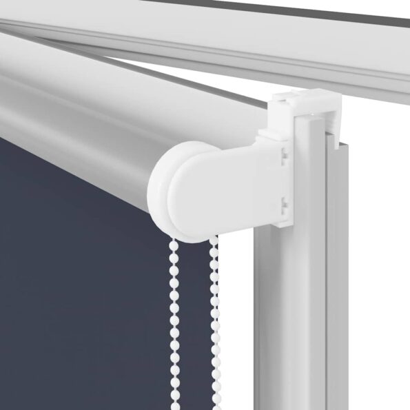 vidaXL Roleta Zatemnenie tmavomodré 125x150 cm Šírka látky 121,6 cm – Obrázok 11