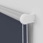 vidaXL roleta zatemnenie tmavomodré 135x150 cm Šírka látky 131,6 cm – Obrázok 12