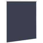 vidaXL roleta zatemnenie tmavomodré 135x150 cm Šírka látky 131,6 cm – Obrázok 3