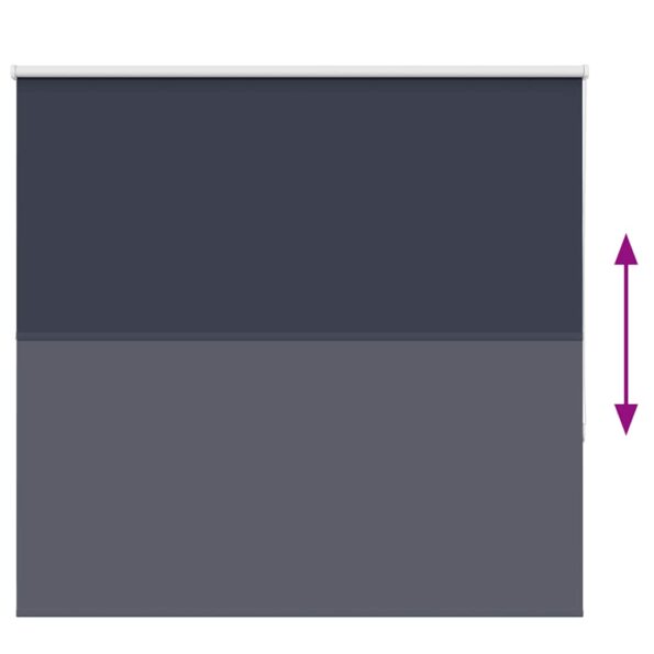 vidaXL roleta zatemnenie tmavomodré 145x150 cm Šírka látky 141,6 cm – Obrázok 5