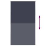 vidaXL roleta zatemnenie tmavomodré 140x230 cm Šírka látky 136,6 cm – Obrázok 5
