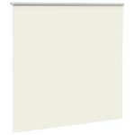 vidaXL Roleta zatemnenie sivobiele 160x130 cm Šírka látky 156,6cm – Obrázok 3