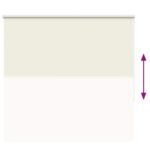 vidaXL Roleta zatemnenie sivobiele 160x130 cm Šírka látky 156,6cm – Obrázok 5
