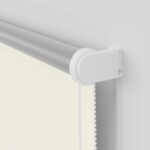 vidaXL Roleta zatemnenie sivobiele 160x130 cm Šírka látky 156,6cm – Obrázok 11