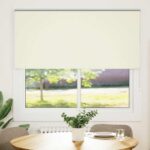 vidaXL Roleta zatemnenie sivobiele 160x130 cm Šírka látky 156,6cm