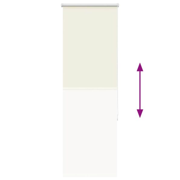 vidaXL Roleta zatemnenie sivobiele 40x150 cm Šírka látky 35,7cm – Obrázok 5