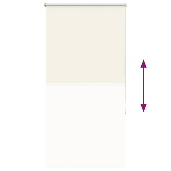 vidaXL Roleta zatemnenie sivobiele 80x150 cm Šírka látky 75,7cm – Obrázok 9