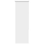 vidaXL Roleta Zatemnenie biela 40x130cm Šírka látky 35,7cm Polyester