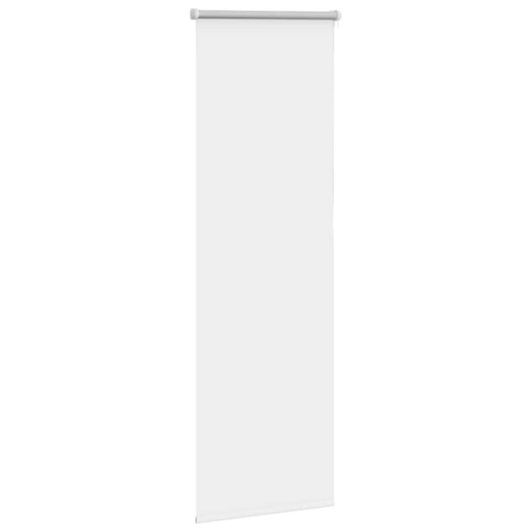 vidaXL Roleta Zatemnenie biela 40x130cm Šírka látky 35,7cm Polyester – Obrázok 3