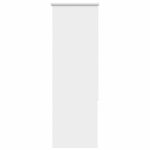 vidaXL Roleta Zatemnenie biela 60x130cm Šírka látky 55,7cm Polyester