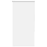 vidaXL Roleta Zatemnenie biela 85x130cm Šírka látky 80,7cm Polyester