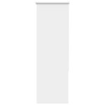 vidaXL Roleta Zatemnenie biela 50x150cm Šírka látky 45,7cm Polyester