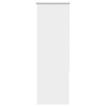 vidaXL Roleta Zatemnenie biela 60x150cm Šírka látky 55,7cm Polyester