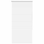 vidaXL Roleta Zatemnenie biela 85x150cm Šírka látky 80,7cm Polyester
