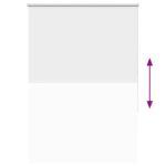 vidaXL Roleta Zatemnenie biela 95x150cm Šírka látky 90,7cm Polyester – Obrázok 9