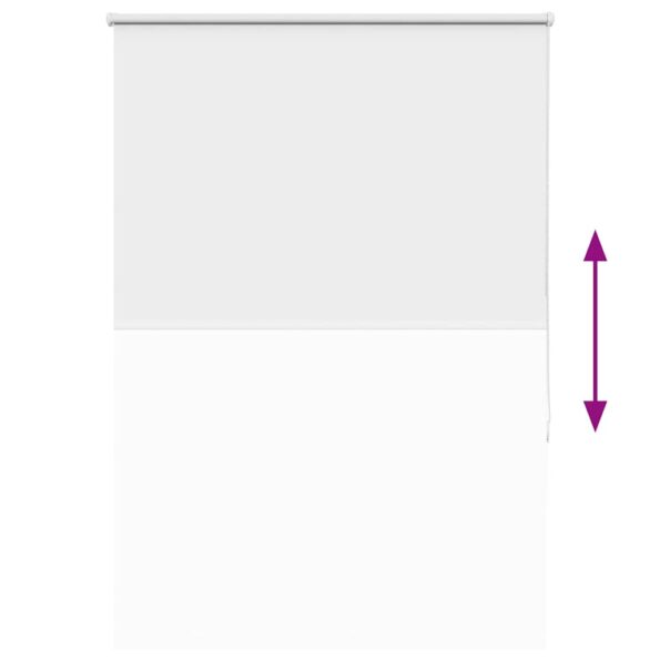 vidaXL Roleta Zatemnenie biela 95x150cm Šírka látky 90,7cm Polyester – Obrázok 9