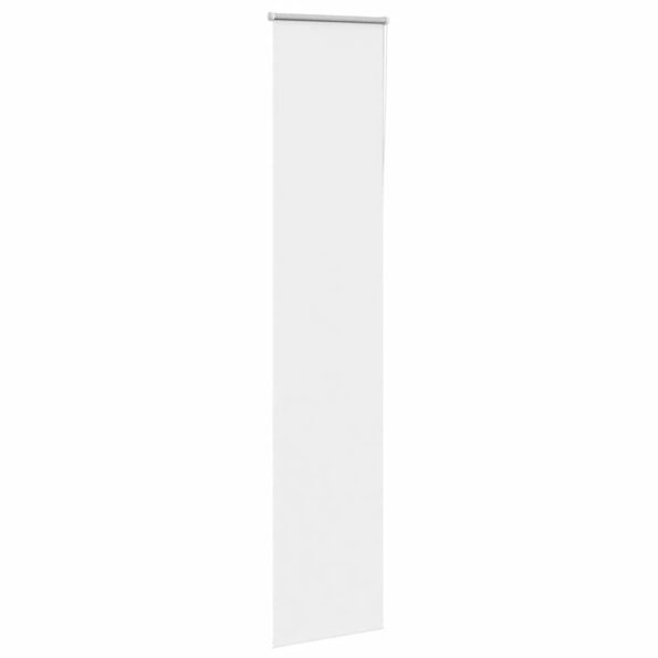vidaXL Roleta Zatemnenie biela 40x210cm Šírka látky 35,7cm Polyester – Obrázok 3