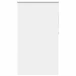 vidaXL Roleta Zatemnenie biela 140x210cm Šírka látky 136,6cm Polyester