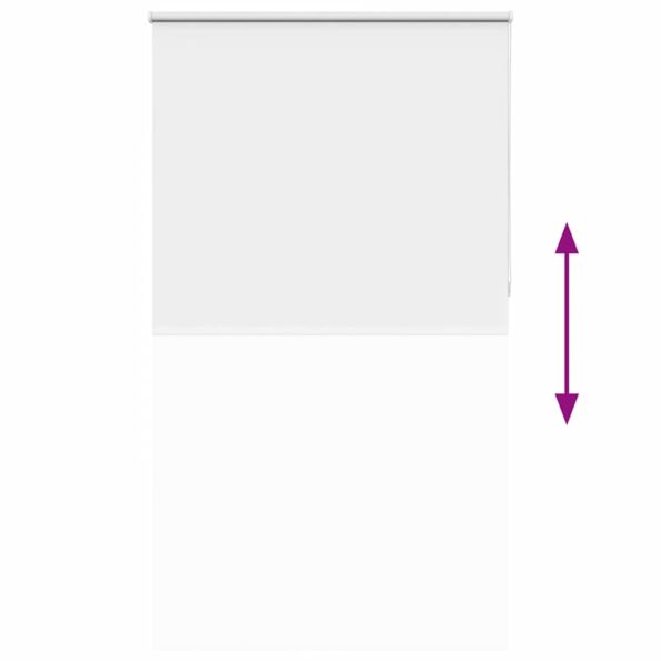 vidaXL Roleta Zatemnenie biela 140x210cm Šírka látky 136,6cm Polyester – Obrázok 9