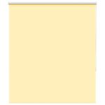 vidaXL Roleta Zatemnenie žltá 125x150 cm Šírka látky 121,6cm Polyester