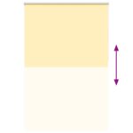 vidaXL Roleta Zatemnenie žltá 155x230 cm Šírka látky 151,6cm Polyester – Obrázok 9
