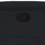 vidaXL Sklápacie kreslo čierne látkové – Obrázok 9