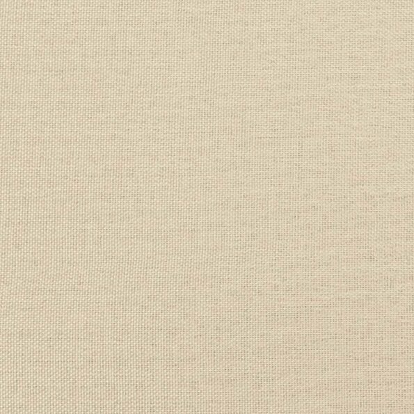 vidaXL Sklápacie masážne kreslo krémové látkové – Obrázok 12