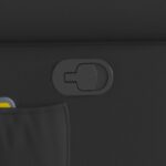 vidaXL Masážne kreslo, čierne, lesklá umelá koža – Obrázok 9