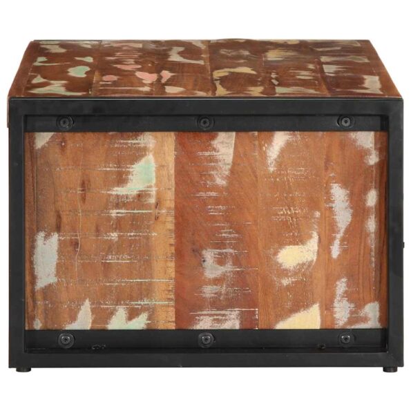 VidaXL Konferenčný stolík Viacfarebný 90x50x36cm Rekultivované masívne – Obrázok 6