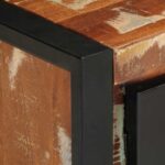 VidaXL Konferenčný stolík Viacfarebný 90x50x36cm Rekultivované masívne – Obrázok 8