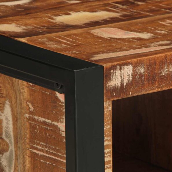 VidaXL Konferenčný stolík Viacfarebný 90x50x36cm Rekultivované masívne – Obrázok 6