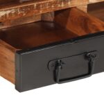 VidaXL Konferenčný stolík Viacfarebný 90x50x36cm Rekultivované masívne – Obrázok 8