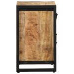 vidaXL Nočná skrinka 40x30x50 cm Masívne hrubé drevo Mango – Obrázok 6