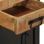 vidaXL Nočná skrinka 40x30x50 cm Masívne hrubé drevo Mango – Obrázok 9