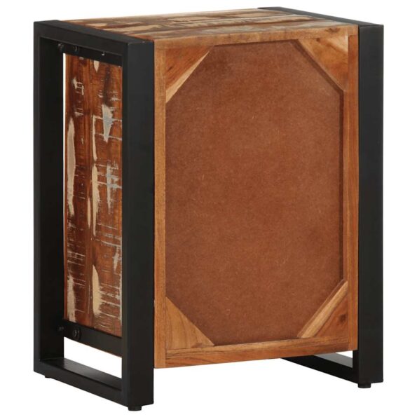 vidaXL Nočné skrinky 2 ks Viacfarebné masívne hrubé drevo Mango – Obrázok 6