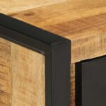 vidaXL Nočné skrinky 2 ks Masívne hrubé drevo Mango – Obrázok 8