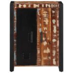 VidaXL Príborník Viacfarebný 55x35x70 cm Rekultivované masívne drevo – Obrázok 2