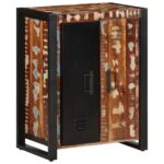 VidaXL Príborník Viacfarebný 55x35x70 cm Rekultivované masívne drevo – Obrázok 4