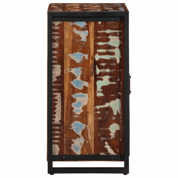 VidaXL Príborník Viacfarebný 55x35x70 cm Rekultivované masívne drevo – Obrázok 6