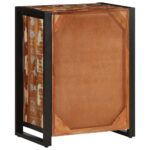 VidaXL Príborník Viacfarebný 55x35x70 cm Rekultivované masívne drevo – Obrázok 7