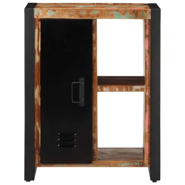 VidaXL Príborník Viacfarebný 55x35x70 cm Rekultivované masívne drevo – Obrázok 2