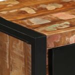 vidaXL Zásuvková skrinka Viacfarebná Rekultivované masívne drevo – Obrázok 8