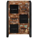 VidaXL Príborník 50x35x70 cm Rekultivované masívne drevo – Obrázok 2