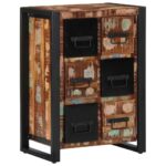 VidaXL Príborník 50x35x70 cm Rekultivované masívne drevo – Obrázok 11